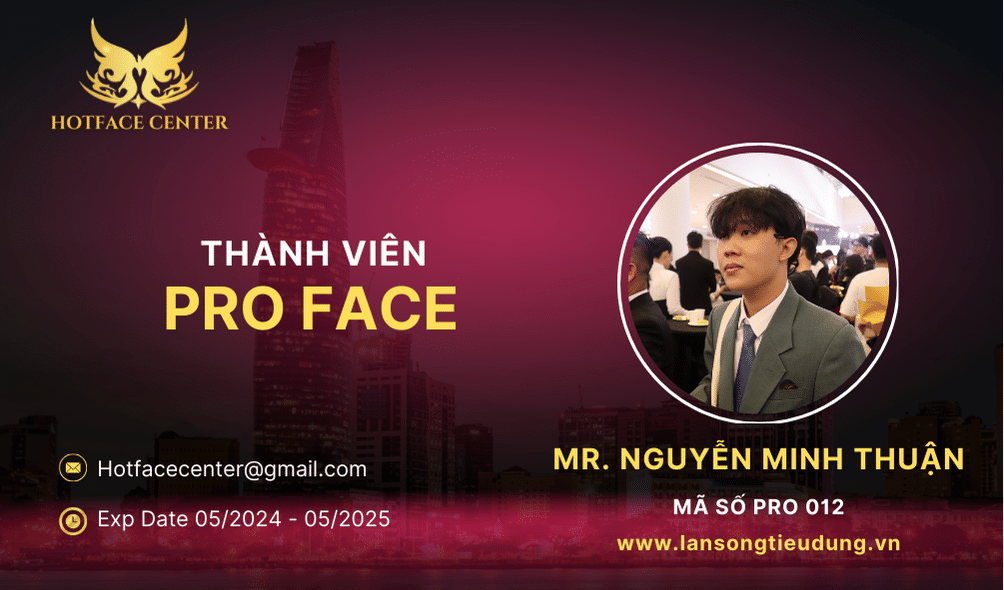 NGUYỄN MINH THUẬN THÀNH VIÊN PRO FACE