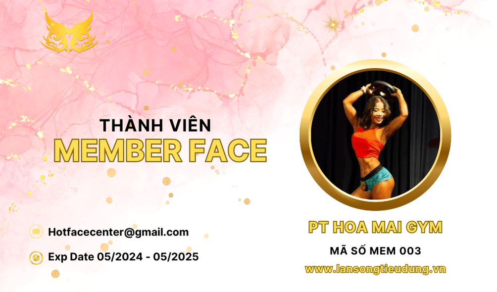 HOA MAI GYM THÀNH VIÊN MEMBER FACE