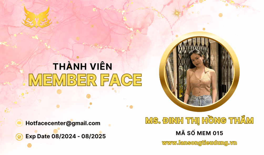 Đinh Thị Hồng Thắm Thành Viên MEMBER FACE