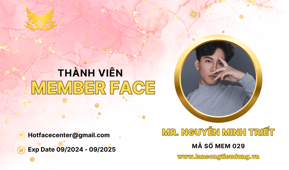 Nguyễn Minh Triết Thành Viên MEMBER FACE