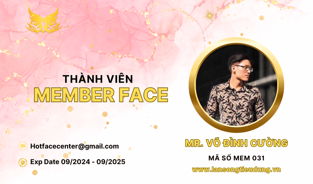 Võ Đình Cường Thành Viên MEMBER FACE