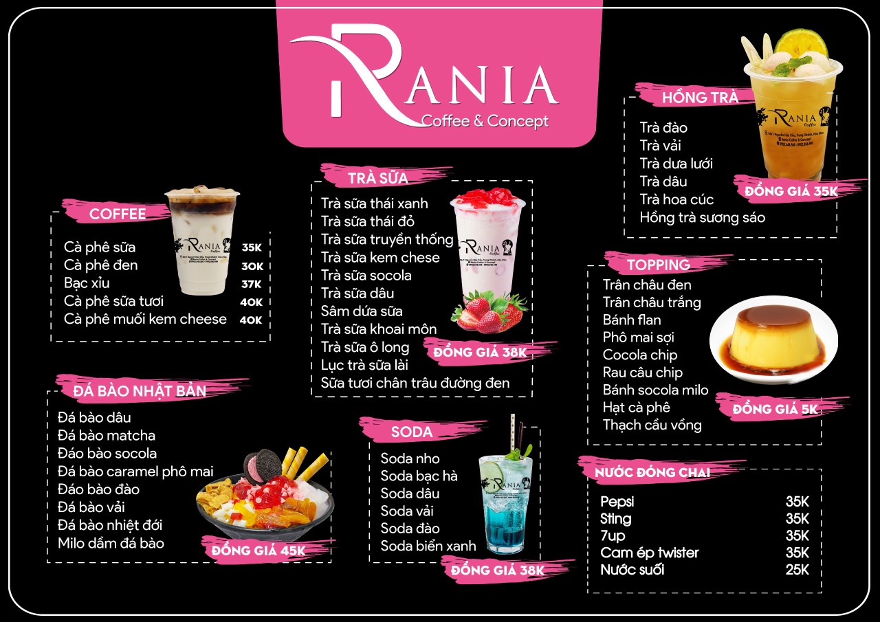 RANIA COFFEE & CONCEPT Quận 12