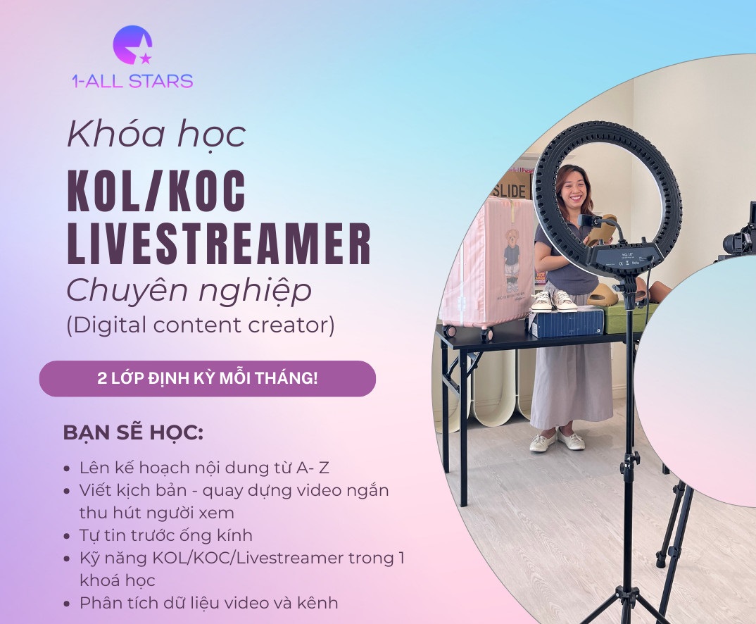 Khoá Học Livestream Bán Hàng