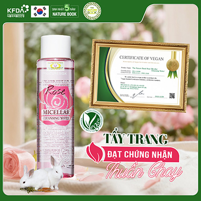 Nước Tẩy Trang Micellar Nature Book