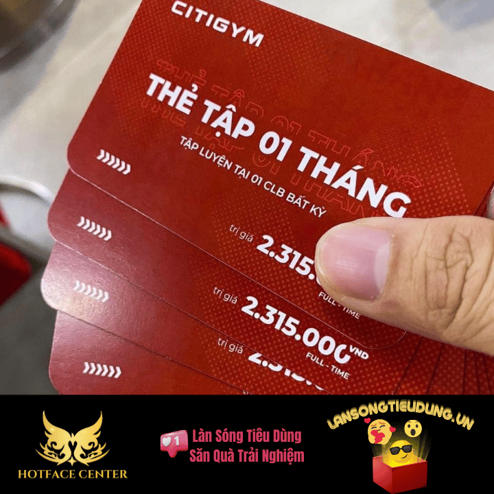 Thẻ Citi GYM Tặp Miễn Phí 01 Tháng