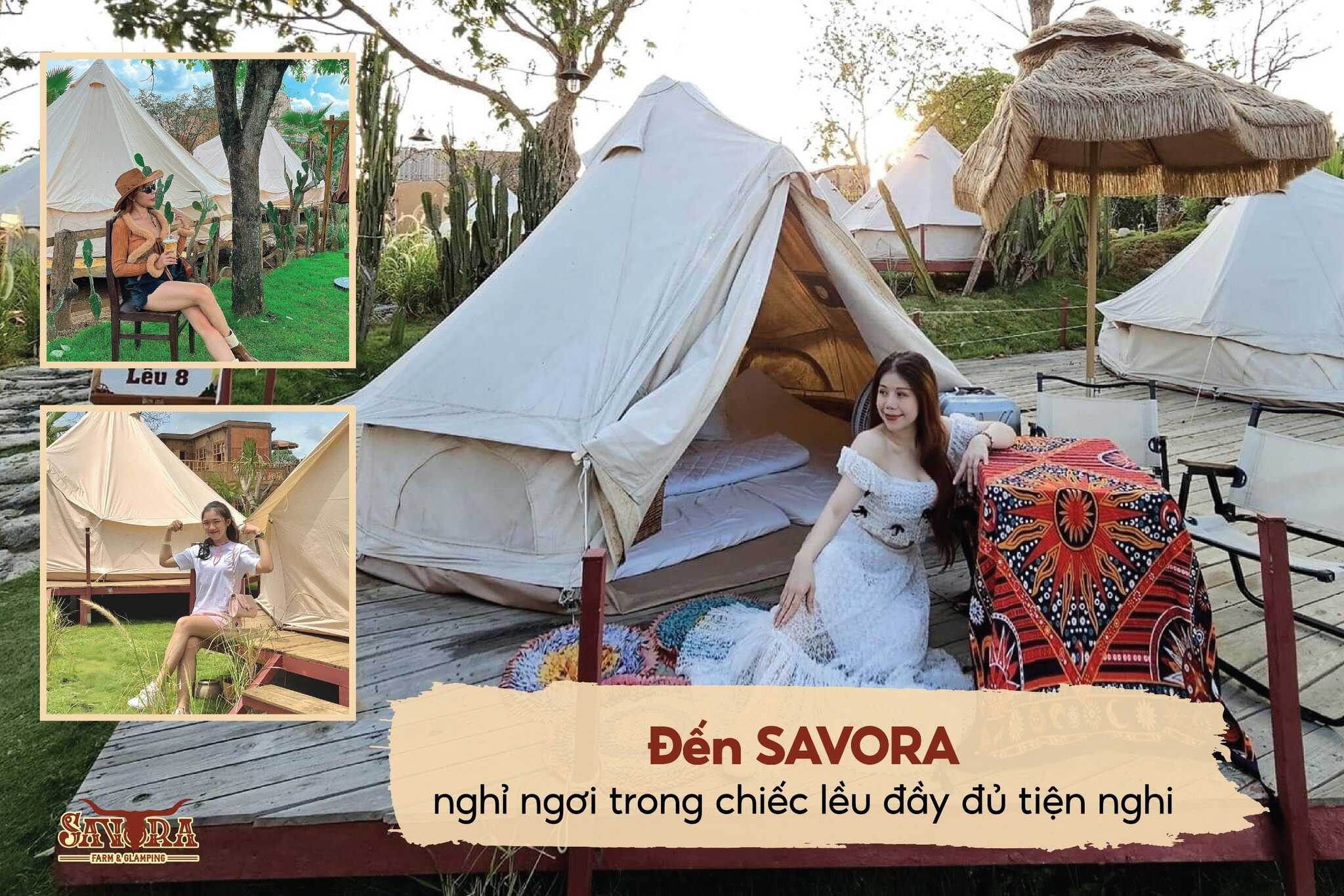 Savora Farm & Glamping 2N1Đ Giải Ngố Cuối Tuần