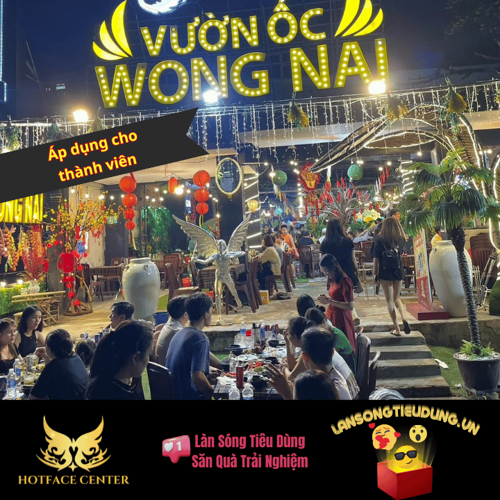 Vé Ăn Vườn Ốc Wong Nai Vị Chuẩn Thái